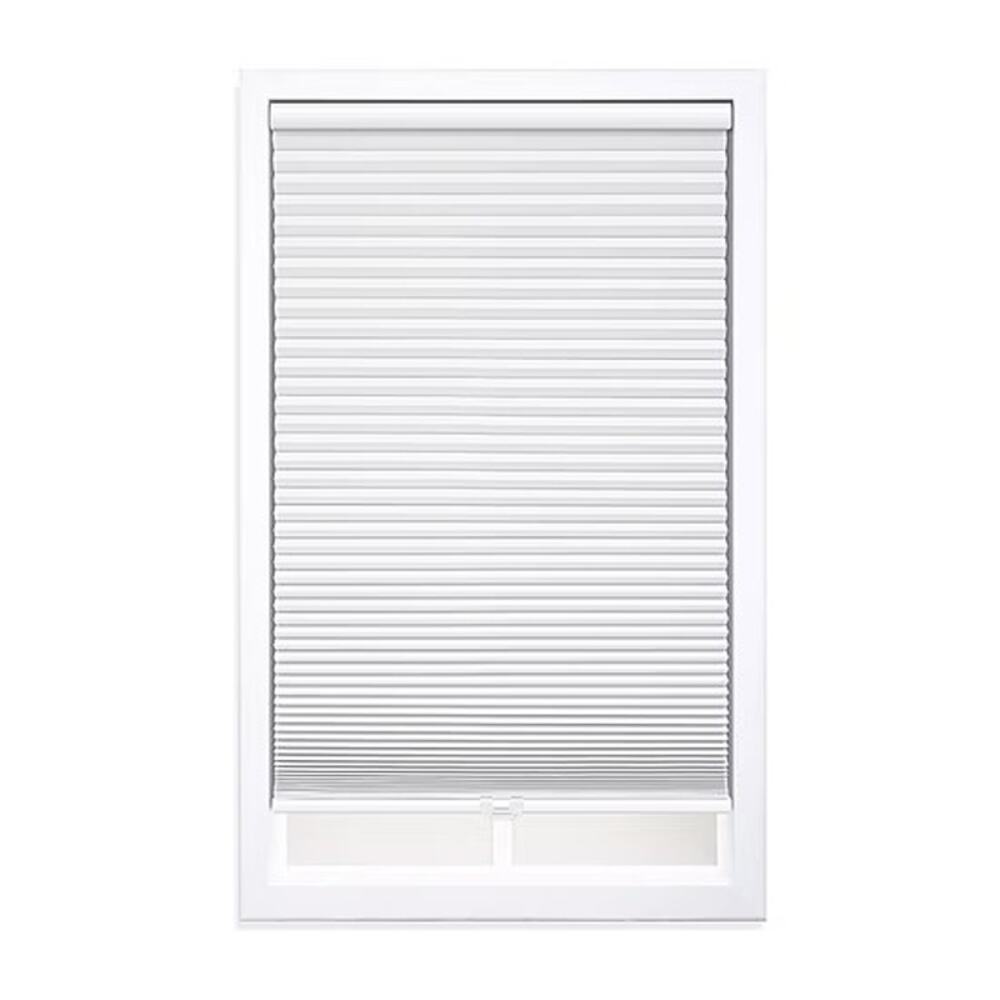 32x64 JCPenney Cut to Width Cordless Blackout Cellular Shade White